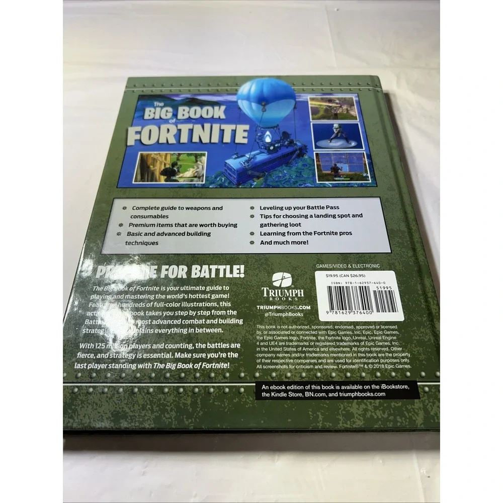 Big Book of Fortnite : The Deluxe Unofficial Guide to Battle Royale by...